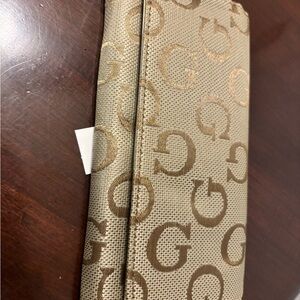 Gold Monogram Wallet